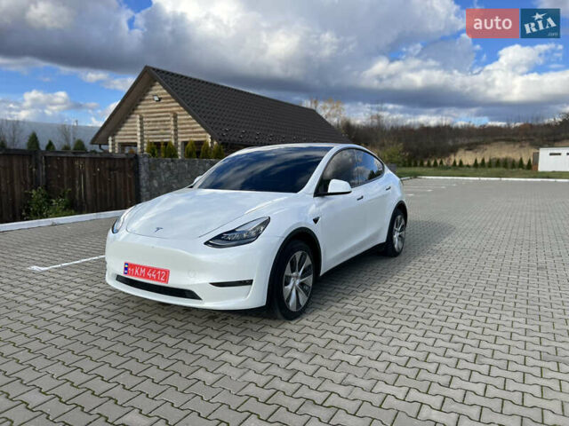 Тесла Model Y 2022 у Калиновке на Automoto.ua Білий Тесла Model Y, об'ємом двигуна 0 л та пробігом 50 тис. км за 24700 $, фото 1 на Automoto.ua