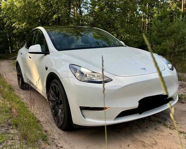 Тесла Model Y 2022 в Киеве на Automoto.ua Белый Тесла Model Y, объемом двигателя 0 л и пробегом 57 тыс. км за 25950 $, фото 1 на Automoto.ua