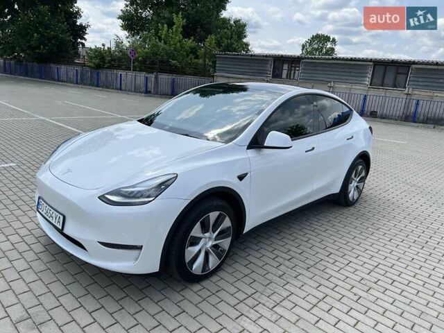 Белый Тесла Model Y, объемом двигателя 0 л и пробегом 17 тыс. км за 24777 $, фото 1 на Automoto.ua