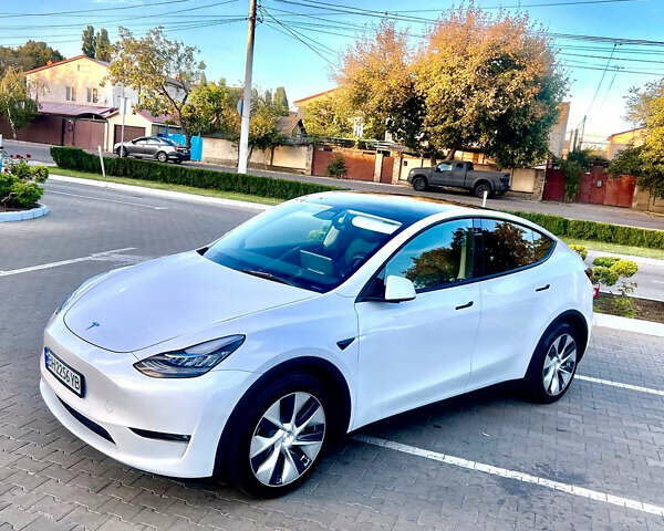 Тесла Model Y 2022 в Одессе на Automoto.ua Белый Тесла Model Y, объемом двигателя 0 л и пробегом 52 тыс. км за 27000 $, фото 1 на Automoto.ua