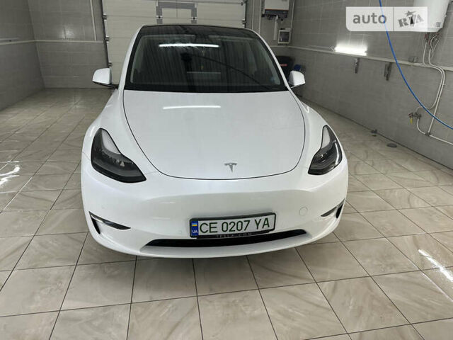 Белый Тесла Model Y, объемом двигателя 0 л и пробегом 21 тыс. км за 39900 $, фото 1 на Automoto.ua