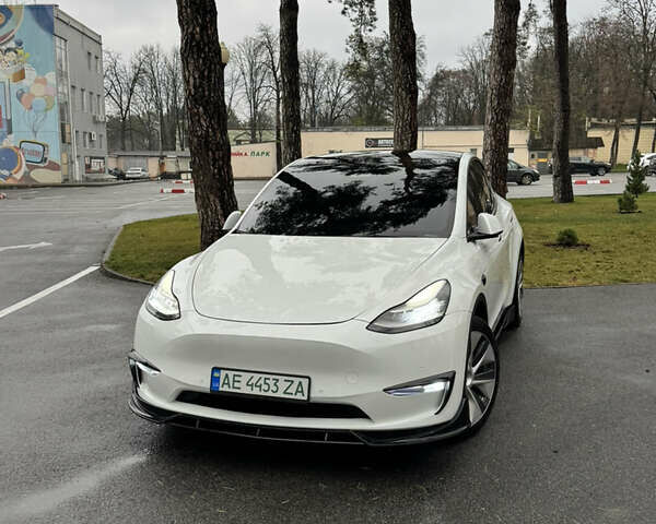Білий Тесла Model Y, об'ємом двигуна 0 л та пробігом 96 тис. км за 22499 $, фото 1 на Automoto.ua
