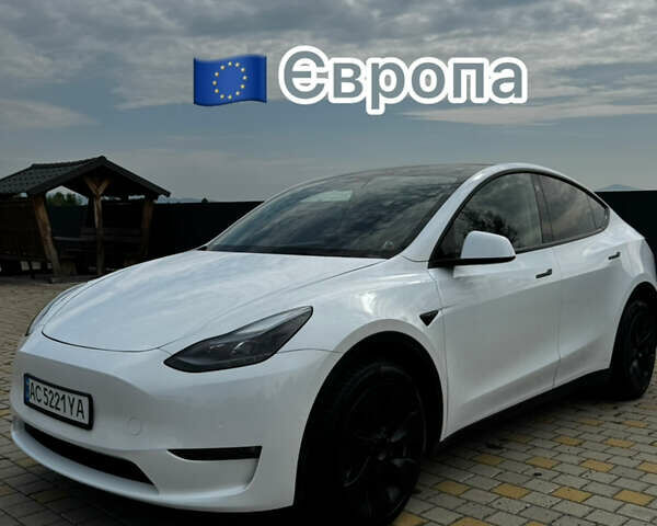 Белый Тесла Model Y, объемом двигателя 0 л и пробегом 91 тыс. км за 29600 $, фото 1 на Automoto.ua