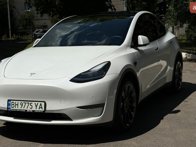 Білий Тесла Model Y, об'ємом двигуна 0 л та пробігом 57 тис. км за 27000 $, фото 1 на Automoto.ua