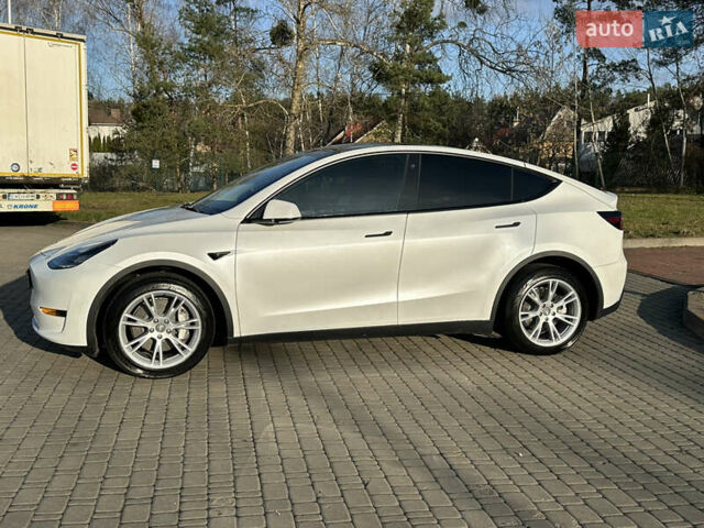 Білий Тесла Model Y, об'ємом двигуна 0 л та пробігом 44 тис. км за 28900 $, фото 1 на Automoto.ua