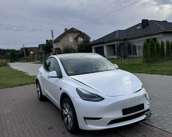 Белый Тесла Model Y, объемом двигателя 0 л и пробегом 69 тыс. км за 17900 $, фото 1 на Automoto.ua
