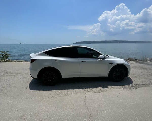 Білий Тесла Model Y, об'ємом двигуна 0 л та пробігом 27 тис. км за 33000 $, фото 1 на Automoto.ua