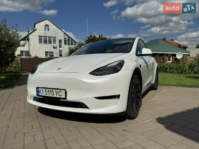 Білий Тесла Model Y, об'ємом двигуна 0 л та пробігом 33 тис. км за 32000 $, фото 1 на Automoto.ua