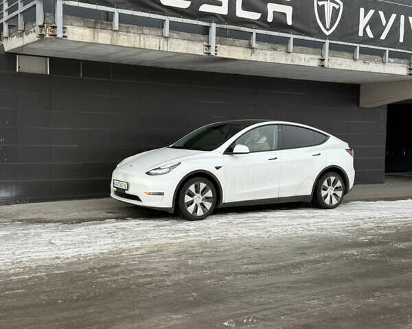 Білий Тесла Model Y, об'ємом двигуна 0 л та пробігом 62 тис. км за 28800 $, фото 1 на Automoto.ua