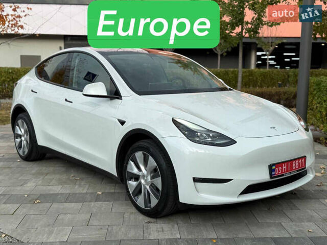 Белый Тесла Model Y, объемом двигателя 0 л и пробегом 25 тыс. км за 32500 $, фото 1 на Automoto.ua