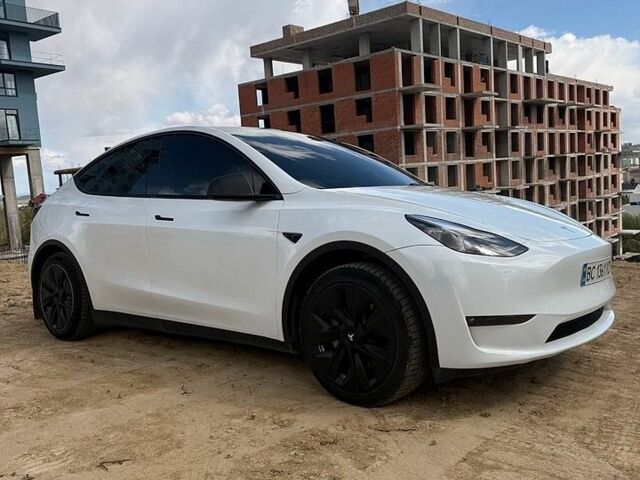 Білий Тесла Model Y, об'ємом двигуна 0 л та пробігом 53 тис. км за 25000 $, фото 1 на Automoto.ua