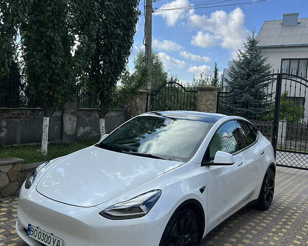 Белый Тесла Model Y, объемом двигателя 0 л и пробегом 43 тыс. км за 26000 $, фото 1 на Automoto.ua