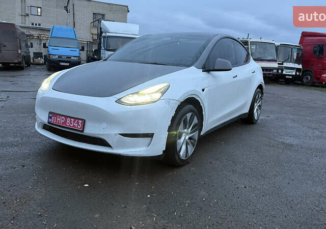 Білий Тесла Model Y, об'ємом двигуна 0 л та пробігом 96 тис. км за 19900 $, фото 1 на Automoto.ua