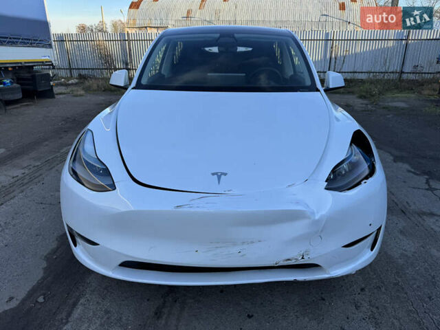 Білий Тесла Model Y, об'ємом двигуна 0 л та пробігом 47 тис. км за 23700 $, фото 1 на Automoto.ua
