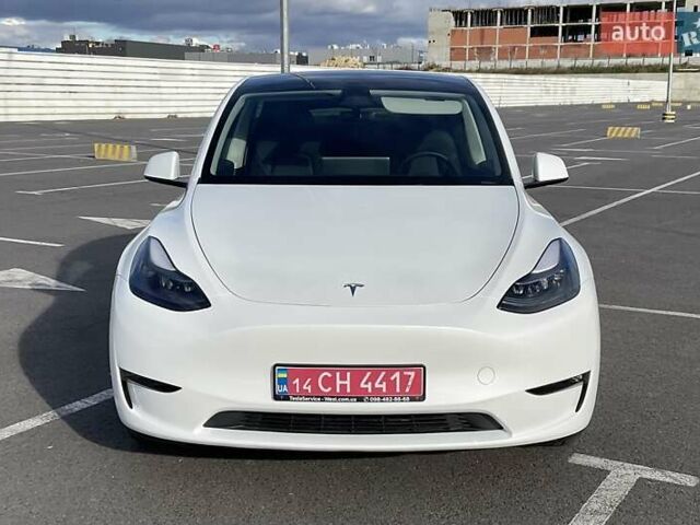 Білий Тесла Model Y, об'ємом двигуна 0 л та пробігом 14 тис. км за 37500 $, фото 1 на Automoto.ua