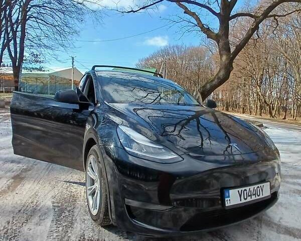 Черный Тесла Model Y, объемом двигателя 0 л и пробегом 90 тыс. км за 22000 $, фото 1 на Automoto.ua