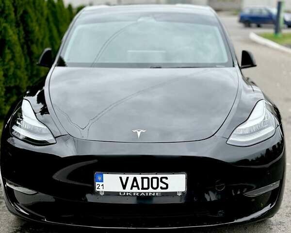 Черный Тесла Model Y, объемом двигателя 0 л и пробегом 158 тыс. км за 22860 $, фото 1 на Automoto.ua