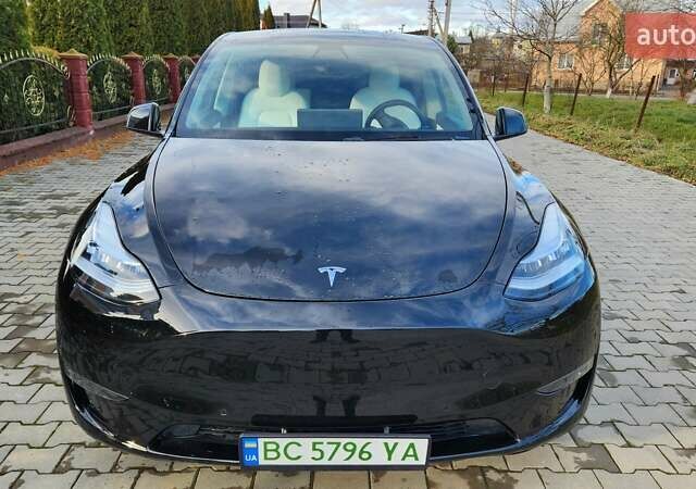 Черный Тесла Model Y, объемом двигателя 0 л и пробегом 86 тыс. км за 24500 $, фото 1 на Automoto.ua