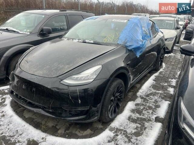 Черный Тесла Model Y, объемом двигателя 0 л и пробегом 26 тыс. км за 12000 $, фото 1 на Automoto.ua