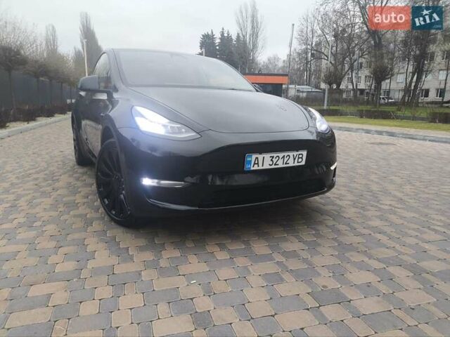 Чорний Тесла Model Y, об'ємом двигуна 0 л та пробігом 77 тис. км за 23900 $, фото 1 на Automoto.ua