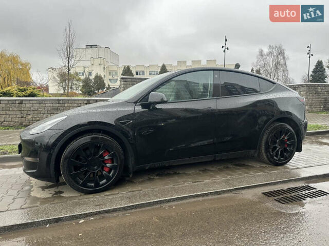 Черный Тесла Model Y, объемом двигателя 0 л и пробегом 127 тыс. км за 26500 $, фото 1 на Automoto.ua