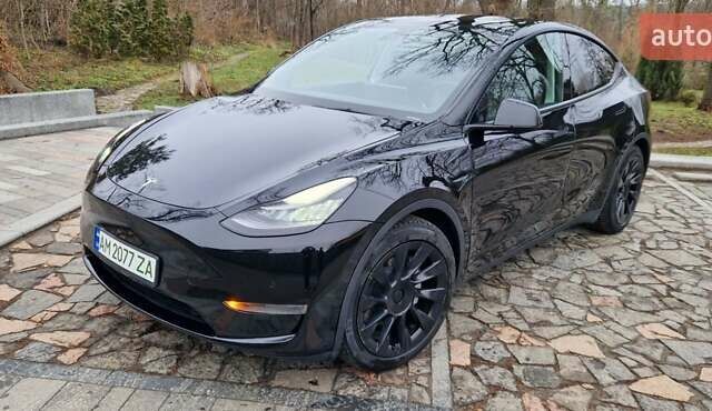 Чорний Тесла Model Y, об'ємом двигуна 0 л та пробігом 73 тис. км за 30300 $, фото 1 на Automoto.ua