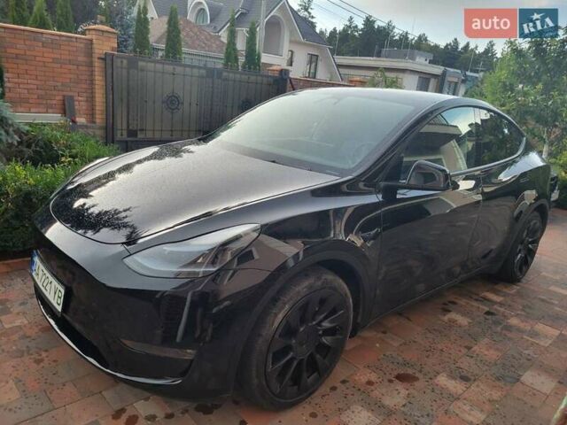 Черный Тесла Model Y, объемом двигателя 0 л и пробегом 39 тыс. км за 30500 $, фото 1 на Automoto.ua
