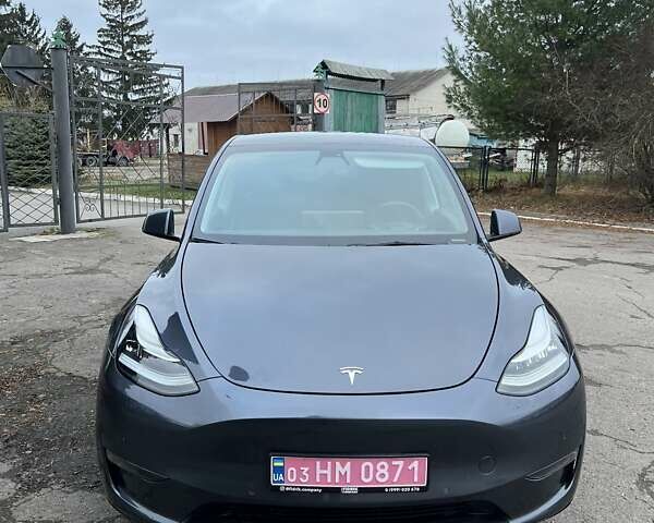Черный Тесла Model Y, объемом двигателя 0 л и пробегом 66 тыс. км за 24950 $, фото 1 на Automoto.ua