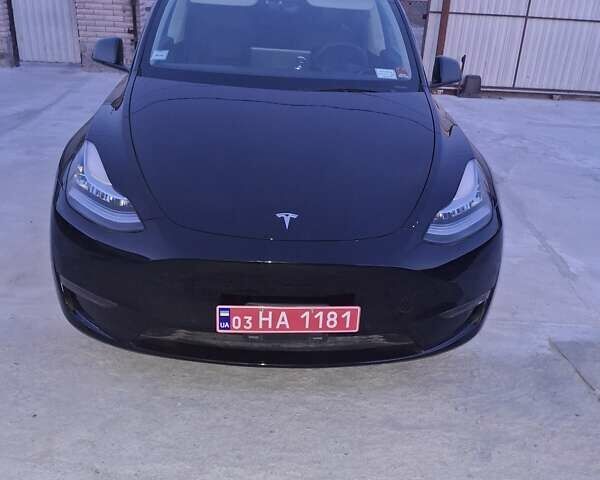 Черный Тесла Model Y, объемом двигателя 0 л и пробегом 15 тыс. км за 24900 $, фото 1 на Automoto.ua