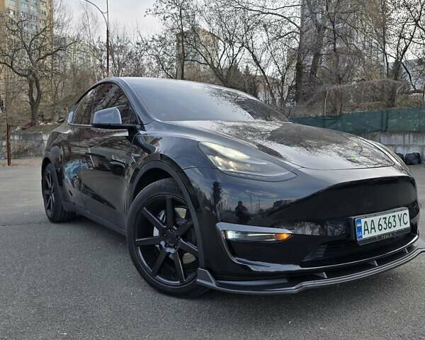 Черный Тесла Model Y, объемом двигателя 0 л и пробегом 85 тыс. км за 26000 $, фото 1 на Automoto.ua