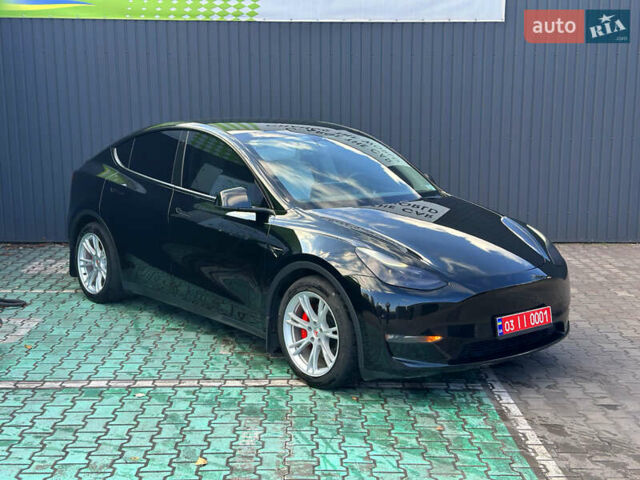 Черный Тесла Model Y, объемом двигателя 0 л и пробегом 136 тыс. км за 26199 $, фото 1 на Automoto.ua