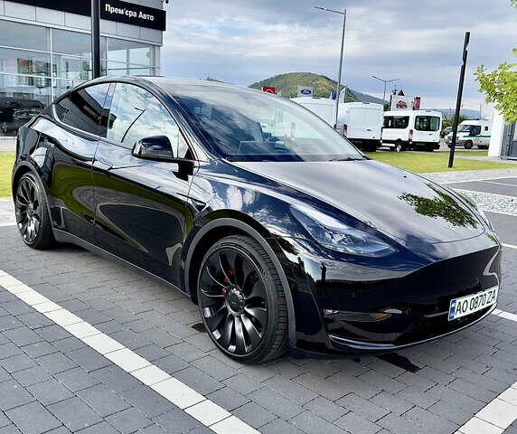 Чорний Тесла Model Y, об'ємом двигуна 0 л та пробігом 22 тис. км за 58000 $, фото 1 на Automoto.ua