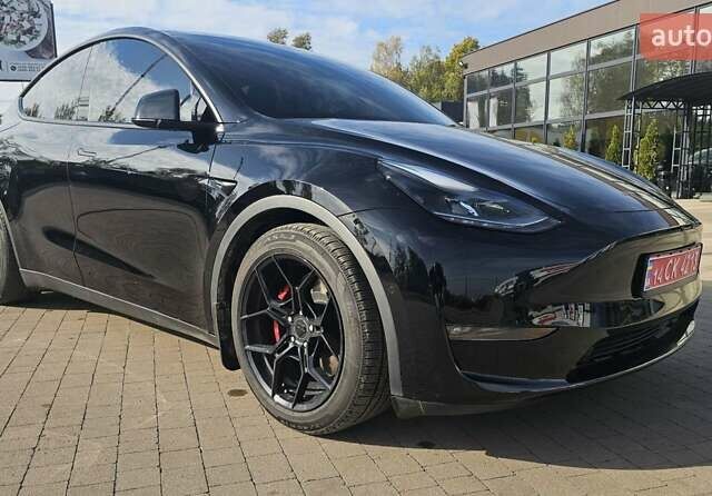Тесла Model Y 2022 у Ковель на Automoto.ua Чорний Тесла Model Y, об'ємом двигуна 0 л та пробігом 80 тис. км за 27400 $, фото 1 на Automoto.ua
