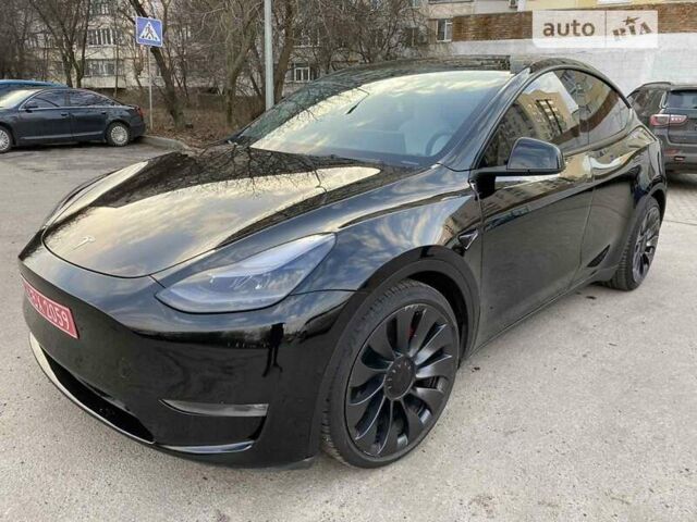 Чорний Тесла Model Y, об'ємом двигуна 0 л та пробігом 34 тис. км за 41500 $, фото 1 на Automoto.ua