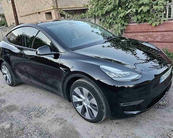 Черный Тесла Model Y, объемом двигателя 0 л и пробегом 54 тыс. км за 26300 $, фото 1 на Automoto.ua