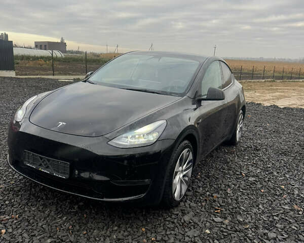 Черный Тесла Model Y, объемом двигателя 0 л и пробегом 224 тыс. км за 27500 $, фото 1 на Automoto.ua