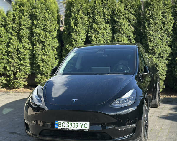 Тесла Model Y 2022 у Львові на Automoto.ua Чорний Тесла Model Y, об'ємом двигуна 0 л та пробігом 60 тис. км за 33000 $, фото 1 на Automoto.ua