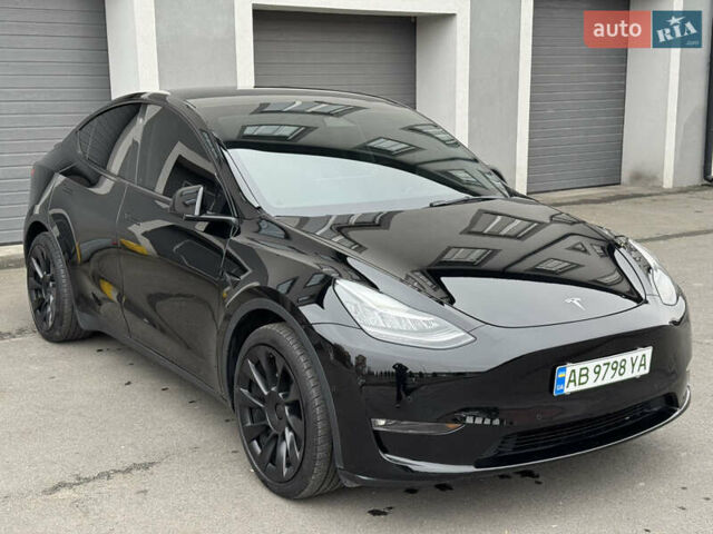 Черный Тесла Model Y, объемом двигателя 0 л и пробегом 68 тыс. км за 25000 $, фото 1 на Automoto.ua