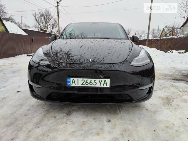 Черный Тесла Model Y, объемом двигателя 0 л и пробегом 12 тыс. км за 38900 $, фото 1 на Automoto.ua