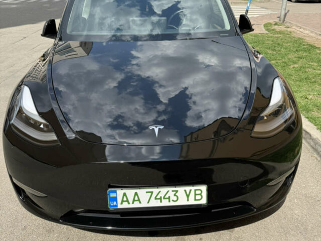 Чорний Тесла Model Y, об'ємом двигуна 0 л та пробігом 58 тис. км за 26500 $, фото 1 на Automoto.ua