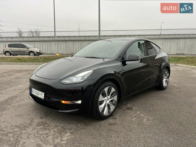 Черный Тесла Model Y, объемом двигателя 0 л и пробегом 61 тыс. км за 22900 $, фото 1 на Automoto.ua