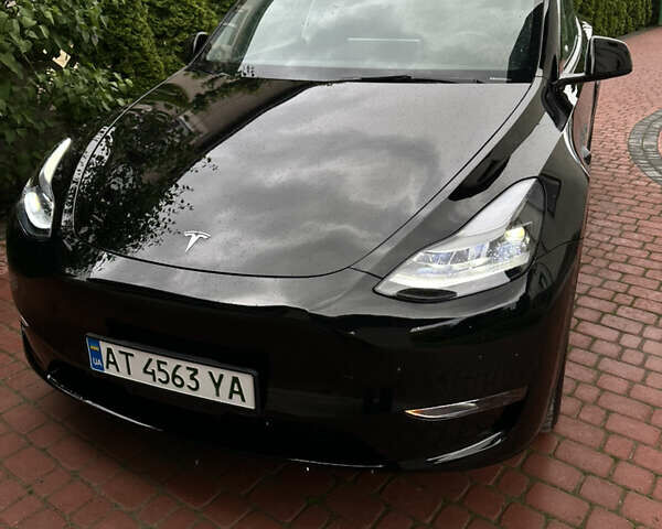 Черный Тесла Model Y, объемом двигателя 0 л и пробегом 8 тыс. км за 29900 $, фото 1 на Automoto.ua