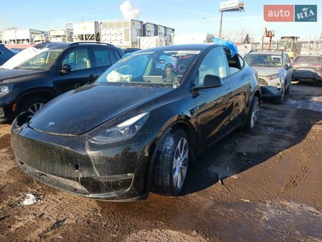 Черный Тесла Model Y, объемом двигателя 0 л и пробегом 1 тыс. км за 20597 $, фото 1 на Automoto.ua