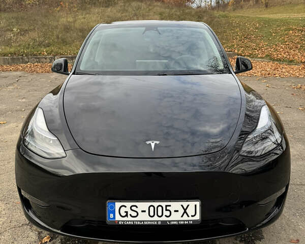Черный Тесла Model Y, объемом двигателя 0 л и пробегом 16 тыс. км за 27000 $, фото 1 на Automoto.ua