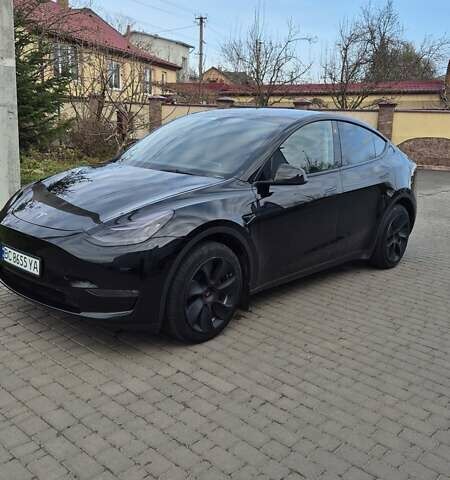 Черный Тесла Model Y, объемом двигателя 0 л и пробегом 19 тыс. км за 29499 $, фото 1 на Automoto.ua