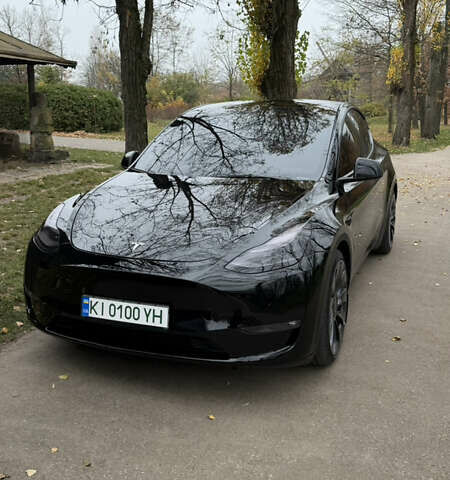 Чорний Тесла Model Y, об'ємом двигуна 0 л та пробігом 48 тис. км за 27500 $, фото 1 на Automoto.ua