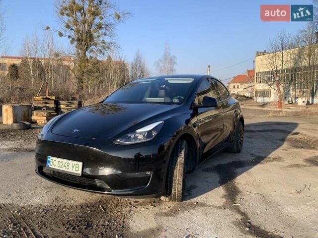 Черный Тесла Model Y, объемом двигателя 0 л и пробегом 25 тыс. км за 26500 $, фото 1 на Automoto.ua