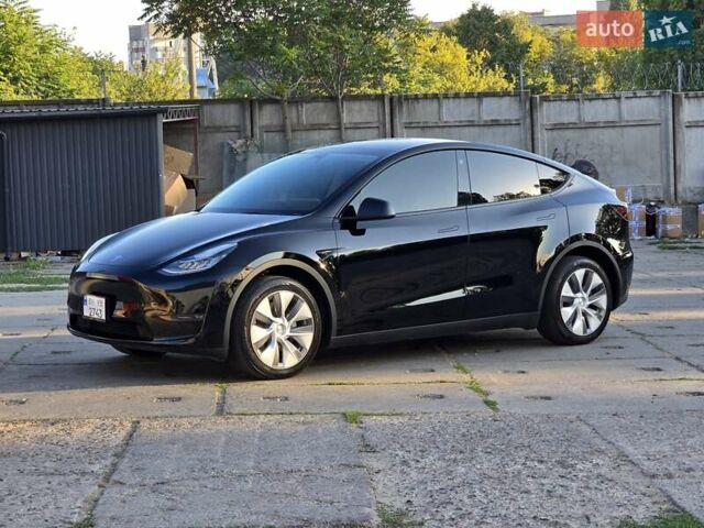 Чорний Тесла Model Y, об'ємом двигуна 0 л та пробігом 95 тис. км за 27300 $, фото 1 на Automoto.ua
