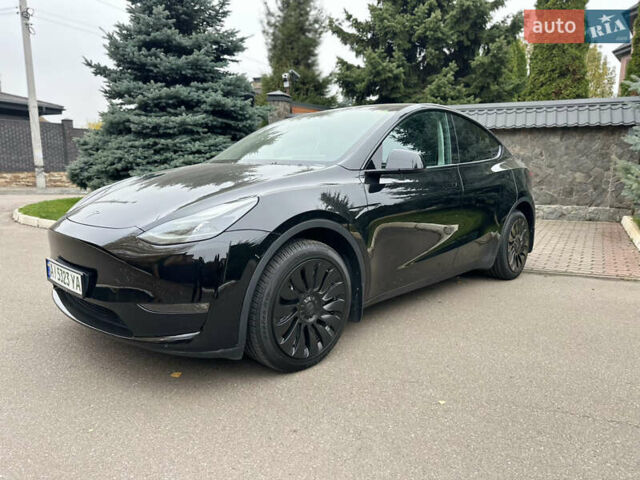 Чорний Тесла Model Y, об'ємом двигуна 0 л та пробігом 49 тис. км за 32000 $, фото 1 на Automoto.ua