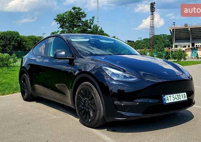 Черный Тесла Model Y, объемом двигателя 0 л и пробегом 32 тыс. км за 26200 $, фото 1 на Automoto.ua